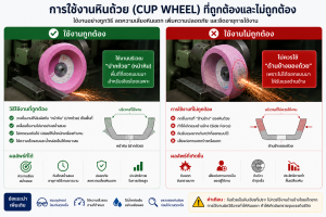 หินถ้วยใช้ด้านไหน? ปากถ้วยหรือด้านข้าง แบบไหนปลอดภัยกว่า