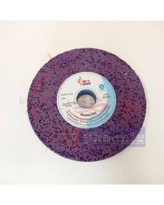 หินเจียรสีม่วง ความพรุนพิเศษ 8 นิ้ว หนา1 นิ้ว รุเพลา31.75 เบอร์46 