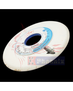 5"x3/16" 125x4 mm WA100 หินเจียรไนสีขาว ลับใบเลื่อยสายพาน 
