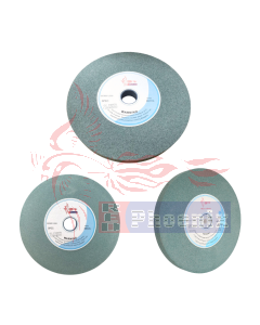 10"x1" 250x25 GC60-100 หินเจียรไน ทรงราบสีเขียว 
