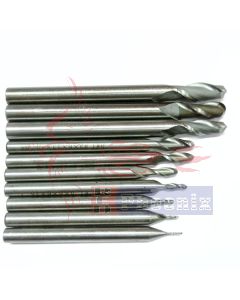 ดอกเอ็นมิลไฮสปีดปลายบอลโน๊ต ( Ballnose ) รวมทุกขนาด 0.5 - 4.5 mm.