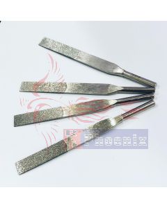 ตะไบเพชร แบบใช้กับเครื่องตะไบลม รุ่น MTP-16 ขนาดหน้ากว้าง 6 mm. รวมเบอร์เพชร 150-400 BEST DIAMOND