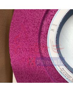 หินเจียรสีชมพู  20 นิ้ว หนา 3 นิ้ว รุเพลา 203.2  เบอร์46  มีบ่า 2 ด้าน ความพรุนพิเศษ 