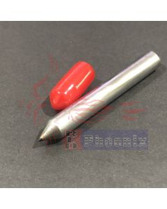 เพชรเเต่งหินชนิด ''หัวเเหลม 60 องศา แกน 6.33 mm. ยาวทั้งตัว 50 mm  ปลอกแดง