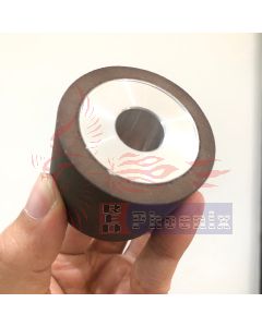 หัวเจียรรูในเรซิ่น  50x40 mm. สำหรับเจียรรูในงาน เหล็ก skd. , hss., scm 
