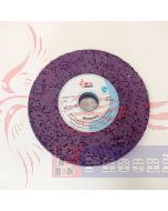 หินเจียรสีม่วง ความพรุนพิเศษ 8 นิ้ว หนา1 นิ้ว รุเพลา31.75 เบอร์46 