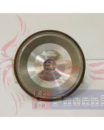 หินเพชรทรง 12V9 4"x25mm. CBN100 เจียรเหล็กทุกประเภท เหล็กกล้า