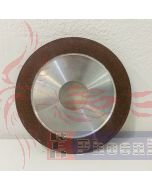 หินเพชร1V1 3"x8mm. CBN100 งานเจียรเหล็กทุกประเภท